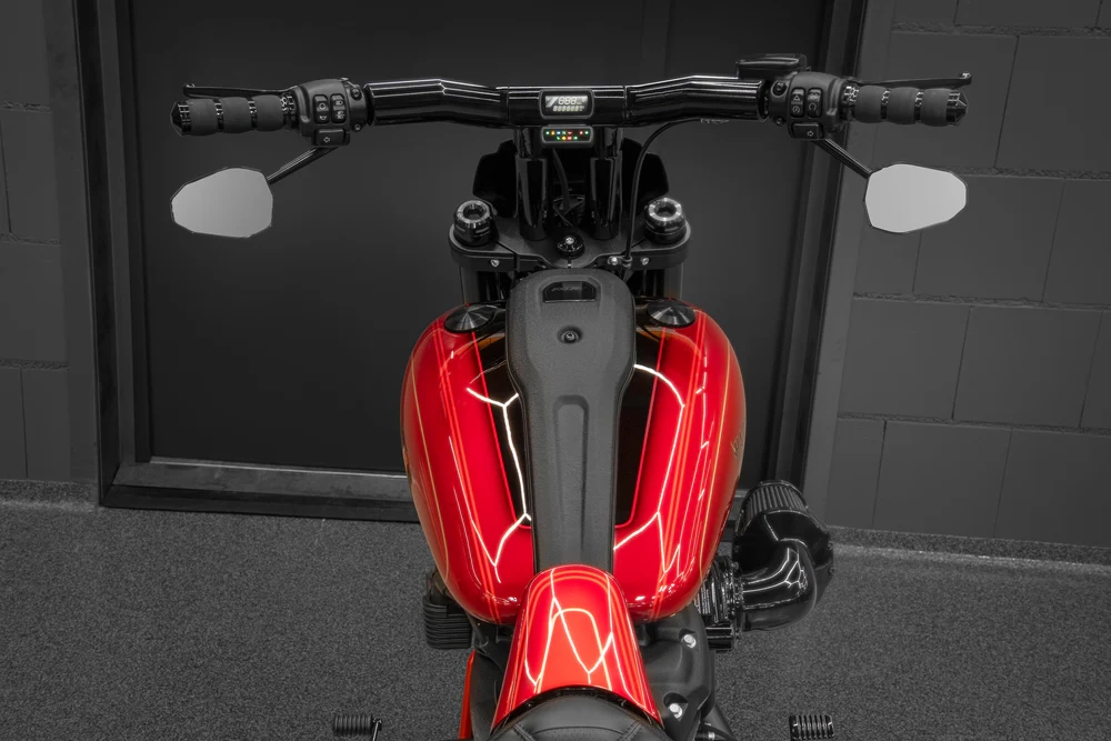 Compteur kilométrique harley-davidson softail, dyna, sportster koso d2 2004-2025 softail 2018-2025
