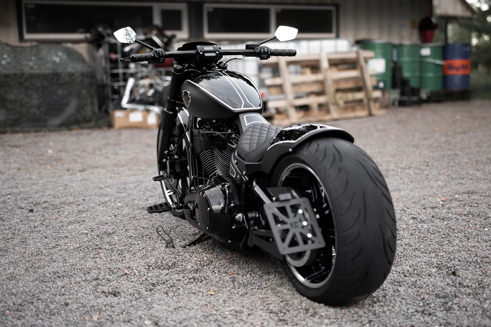 Support de plaque d'immatriculation pour tous les modèles softail 2008-2025 2013-2017 fxsb breakout et 2008-2011 rocker/c côté droit uniquement
