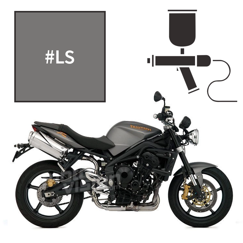 Peinture triumph street triple r 2013 matt grey 2011-2013
