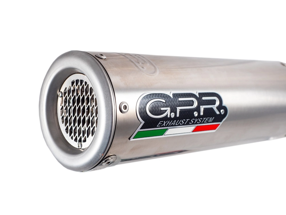 Pot gpr m3 inox - homologue yamaha 700 mt-07 2014/16 (2en1)