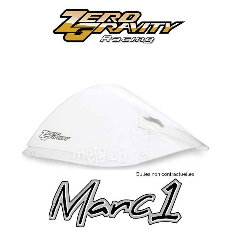 Bulle marc 1 kawasaki zx-6r 2019-2020 zero gravity racing