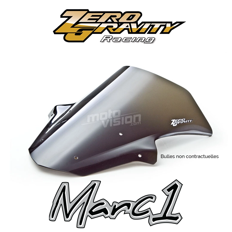 Bulle marc 1 kawasaki zx-6r 2019-2020 zero gravity racing