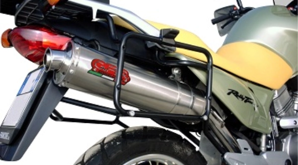Pot gpr tri-ovale inox - homologué  - honda transalp xl 650 v 2000/06