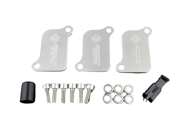 Plaque de suppression antipollution triumph speed triple 955 - 1050 - sprint 1050 - tiger 1050