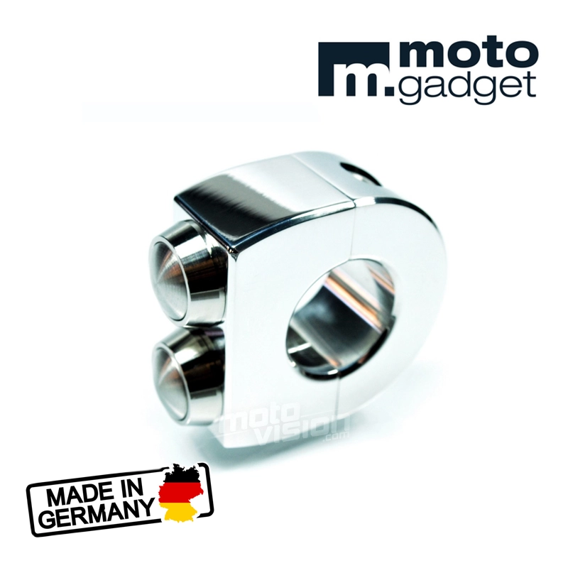Commodo m.switch 2 boutons motogadget 1" aluminium cnc