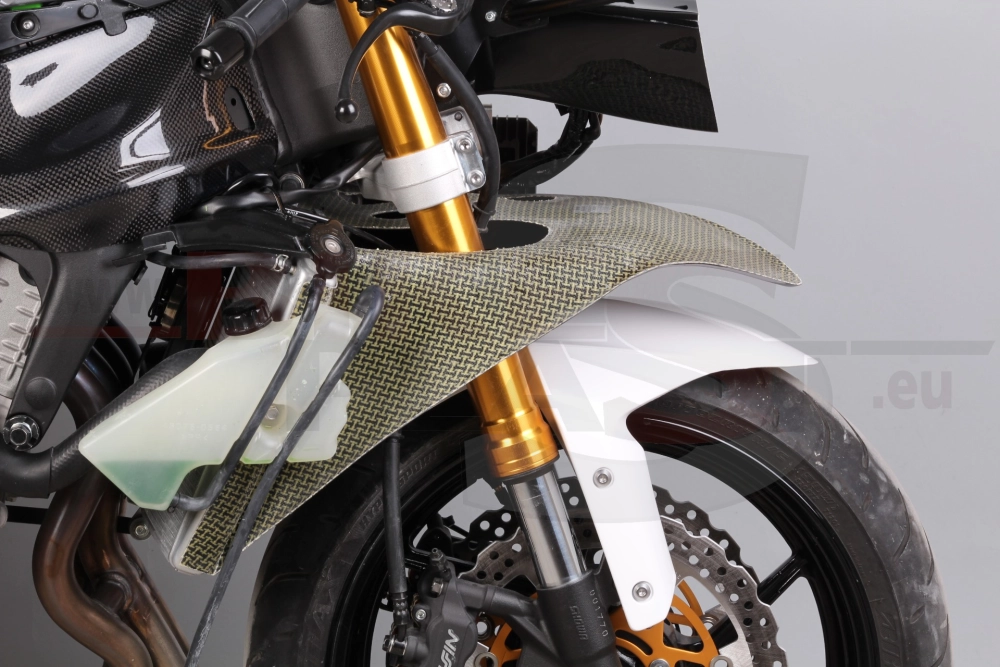 Cache central sous tête de fourche origine poly bikesplastkawasaki zx6r 636 2013 - 2018