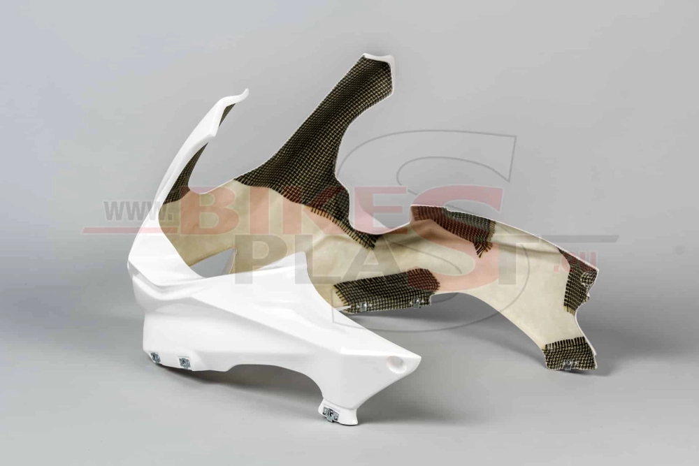Tête de fourche poly bikeplast yamaha r6 2017 - 2020