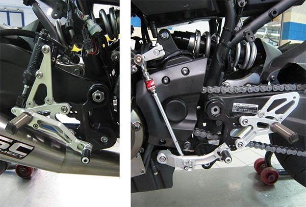 Commandes reculées robby evo