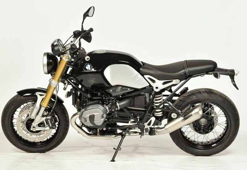 Echappement spark bmw r-nine t 2014-2016 modèle evo v  finition inox