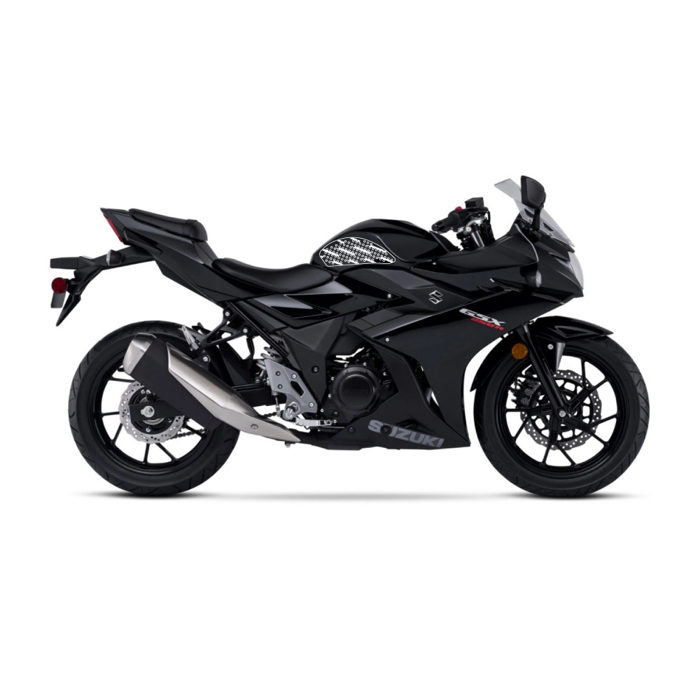 Kit antidérapant transparent stomprgrip suzuki gsx 250 r 2018-2019