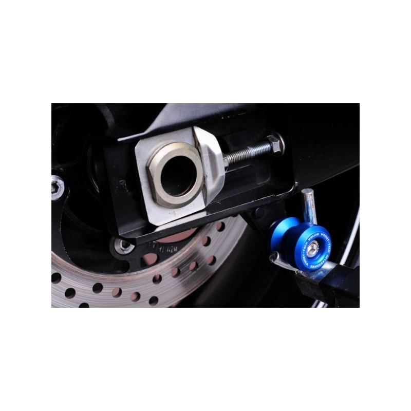 Paire de diabolos en aluminium m8 womet tech bmw honda kawasaki suzuki triumph