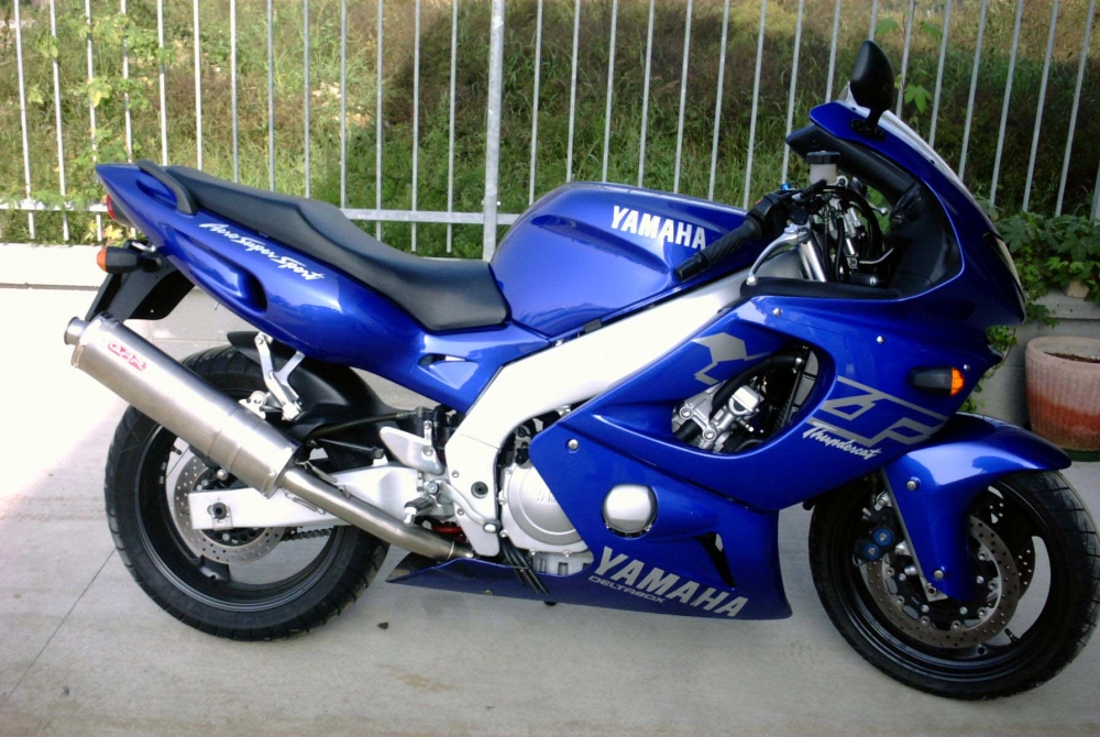 Pot gpr tri-ovale inox - homologué  - yamaha yzf 600 r thundercat  1996/03