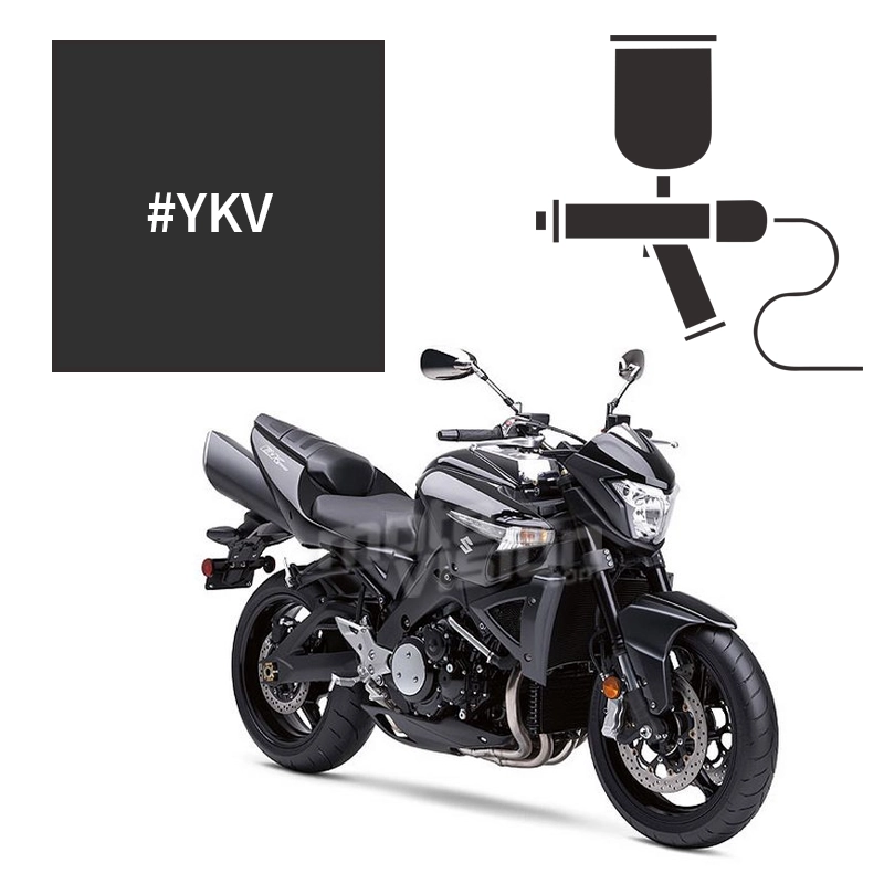 Peinture tricouche suzuki matt black 2 b-king 1300 2008-2011