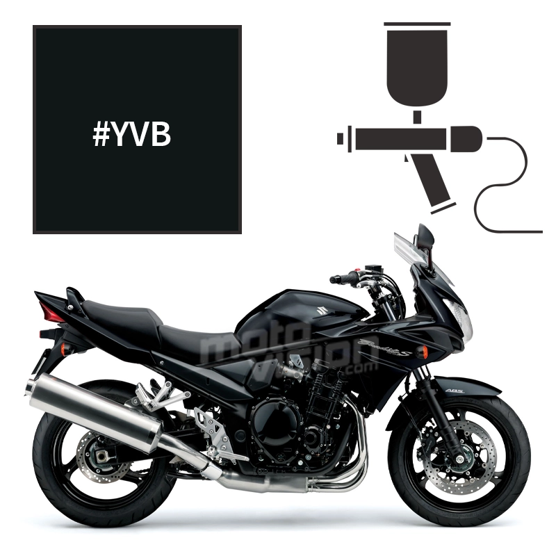 Peinture suzuki glass sparkle black gsf 1250 bandit n & s 2012-2016